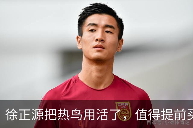 徐正源把热鸟用活了，值得提前买断 17岁新星有国脚潜力 瓦吉奇被弃